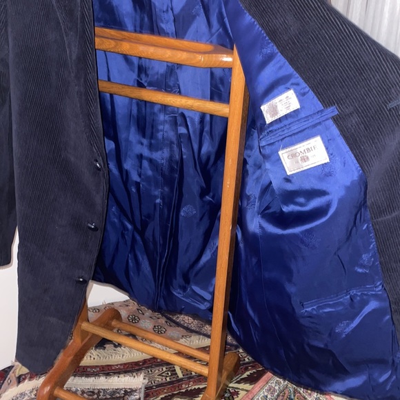 Crombie Corduroy Size 46R/56EU Sports Jacket - Picture 10 of 13